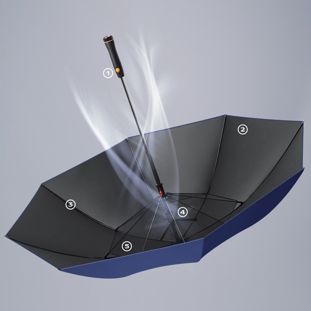 선풍기우산 Large Fan umbrella 100%  - Golf Umbrella Large ulasan dan harga