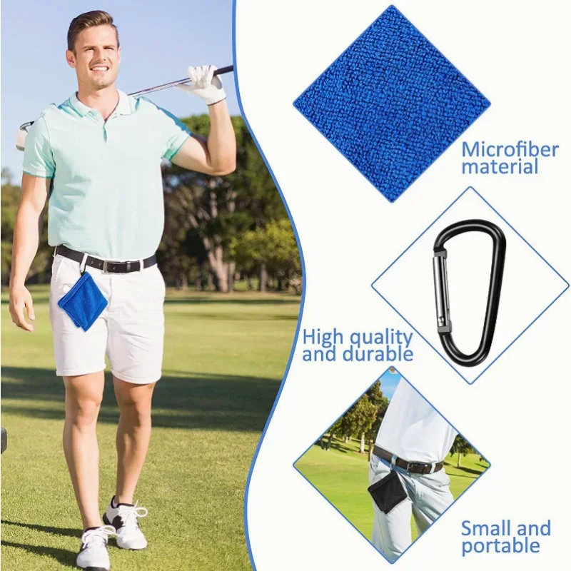 Microfiber Golf Ball & Club Cl - Golf Towel Waffle ulasan dan harga