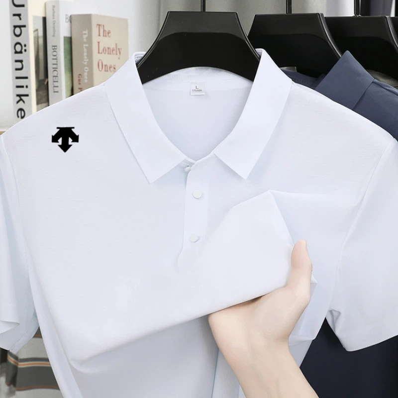 Men Luxury Embroidery Polo Shi - Golf Equipment For Sale ulasan dan harga