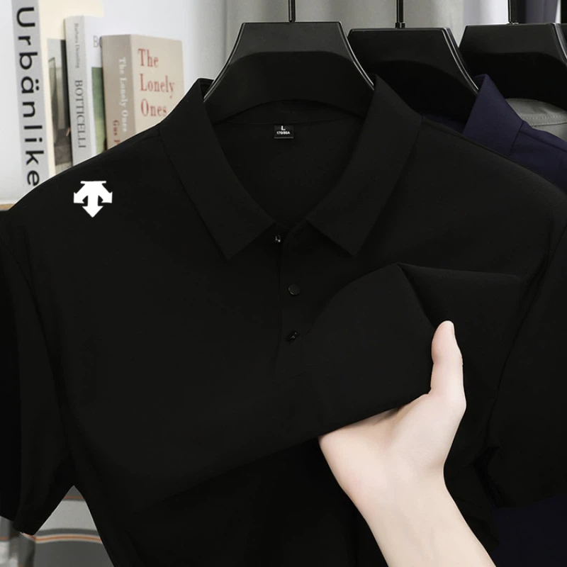 Men Luxury Embroidery Polo Shi - Golf Equipment For Sale ulasan dan harga