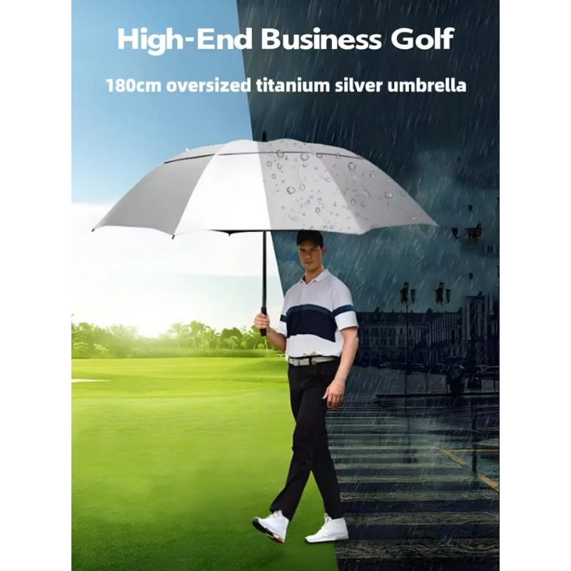 Automatic Ultra-Large Umbrella - Golf Umbrella Large ulasan dan harga