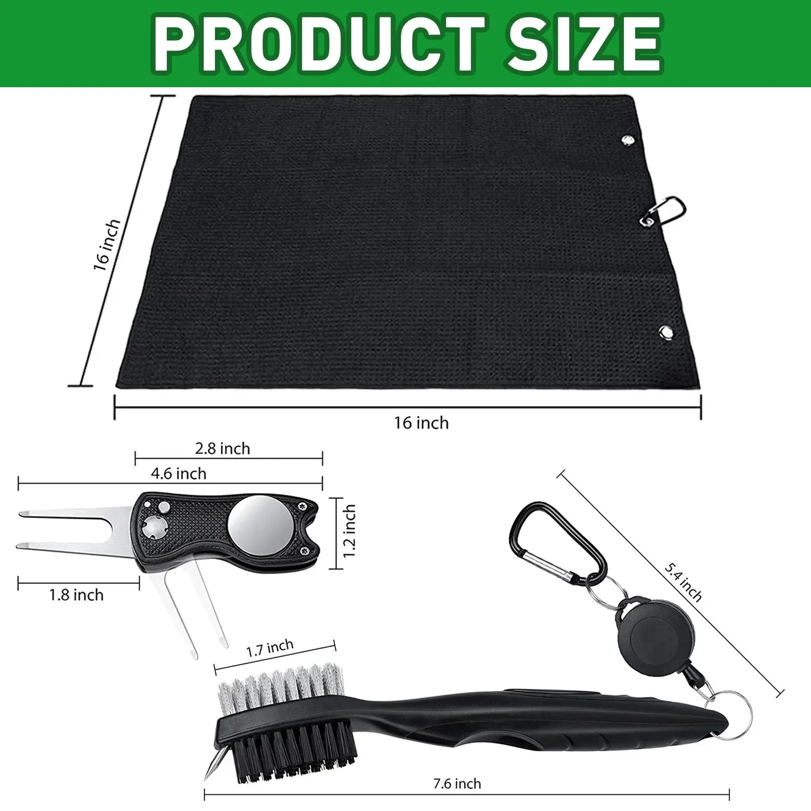 Golf Club Brush and Towel Clea - Golf Equipment For Sale ulasan dan harga
