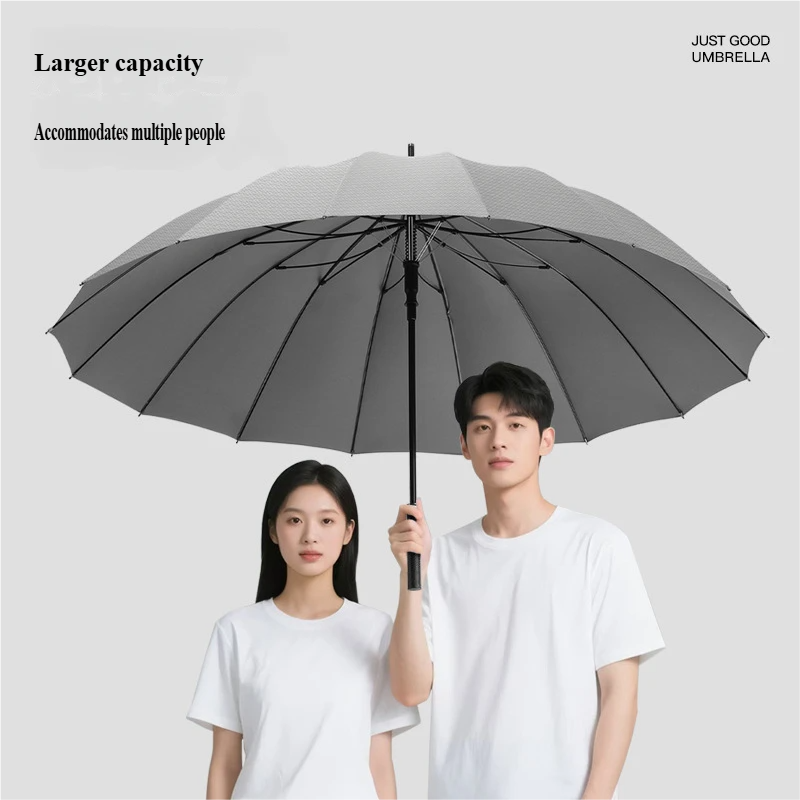 16-Rib Automatic Carbon Fiber  - Golf Umbrella Large ulasan dan harga
