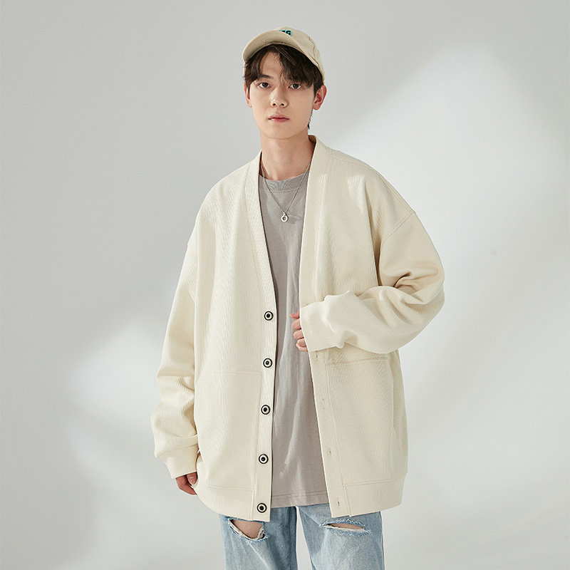 Knit Cardigan Men Korean Style - Golf Equipment For Sale ulasan dan harga