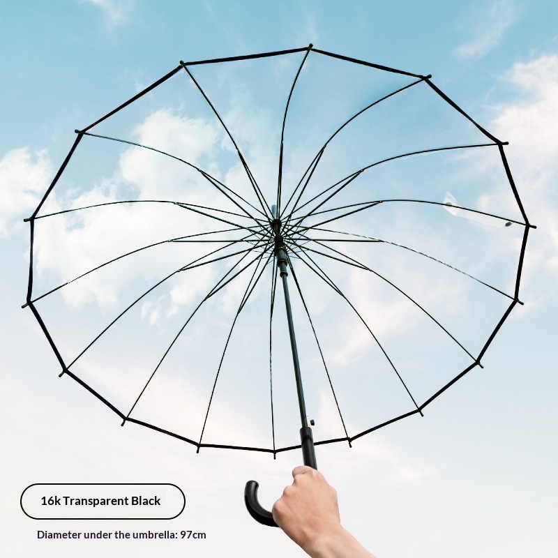 One Pair Transparent Large Win - Golf Umbrella Large ulasan dan harga