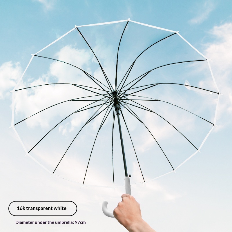 One Pair Transparent Large Win - Golf Umbrella Large ulasan dan harga